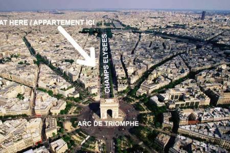 Ferienwohnung *** Champs Elysees Studio Paris Exterior foto