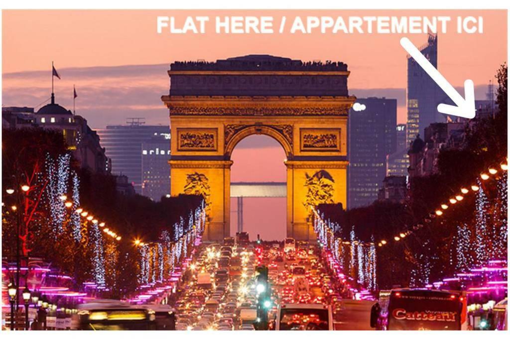 Ferienwohnung *** Champs Elysees Studio Paris Exterior foto